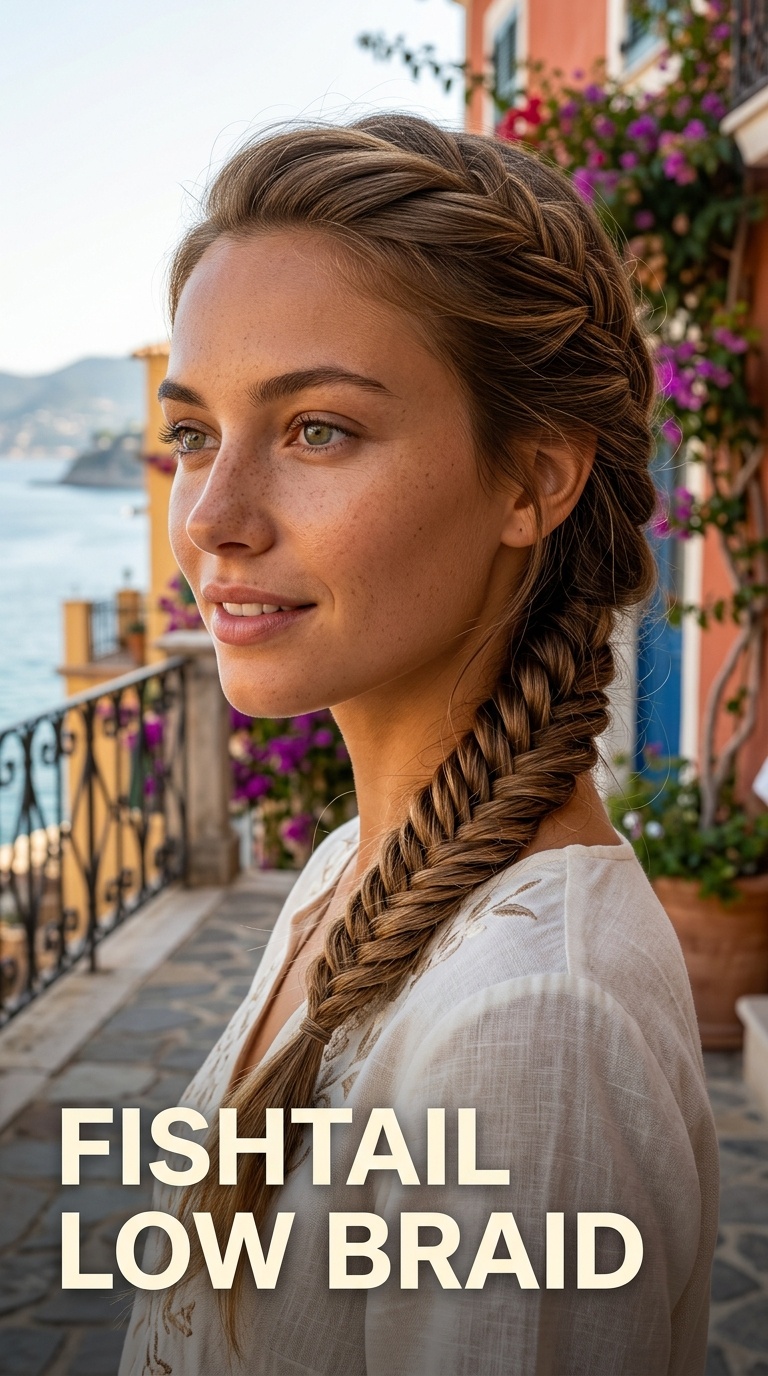 Fishtail Low Braid