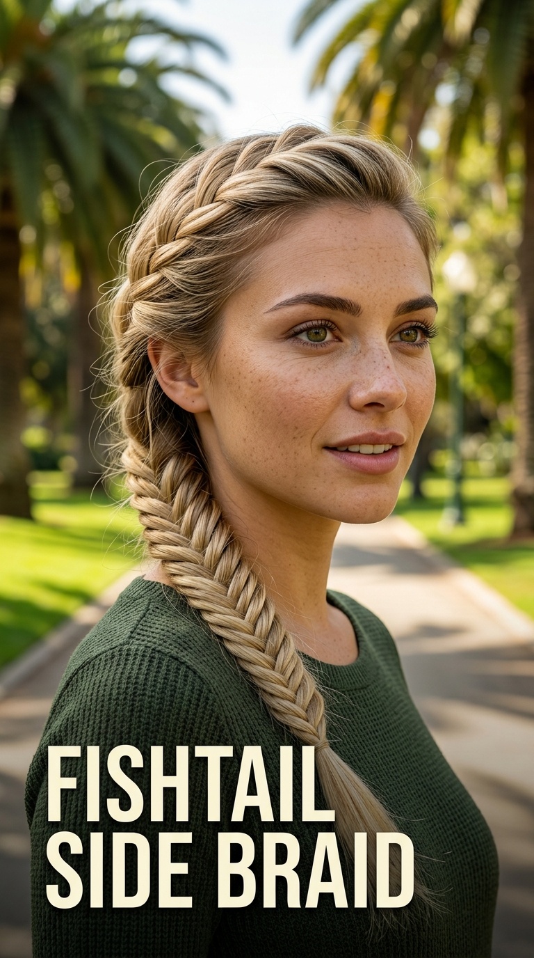 Fishtail Side Braid