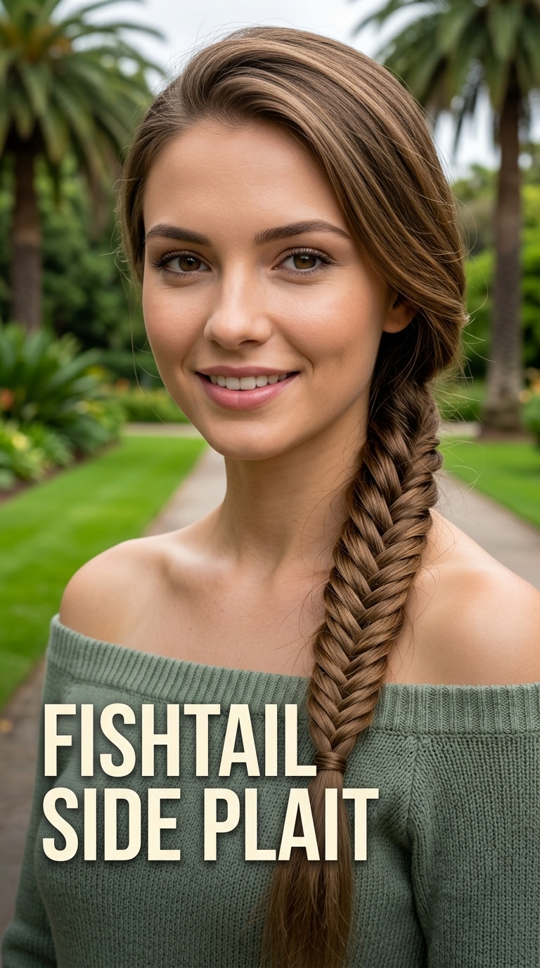 Fishtail Side Plait
