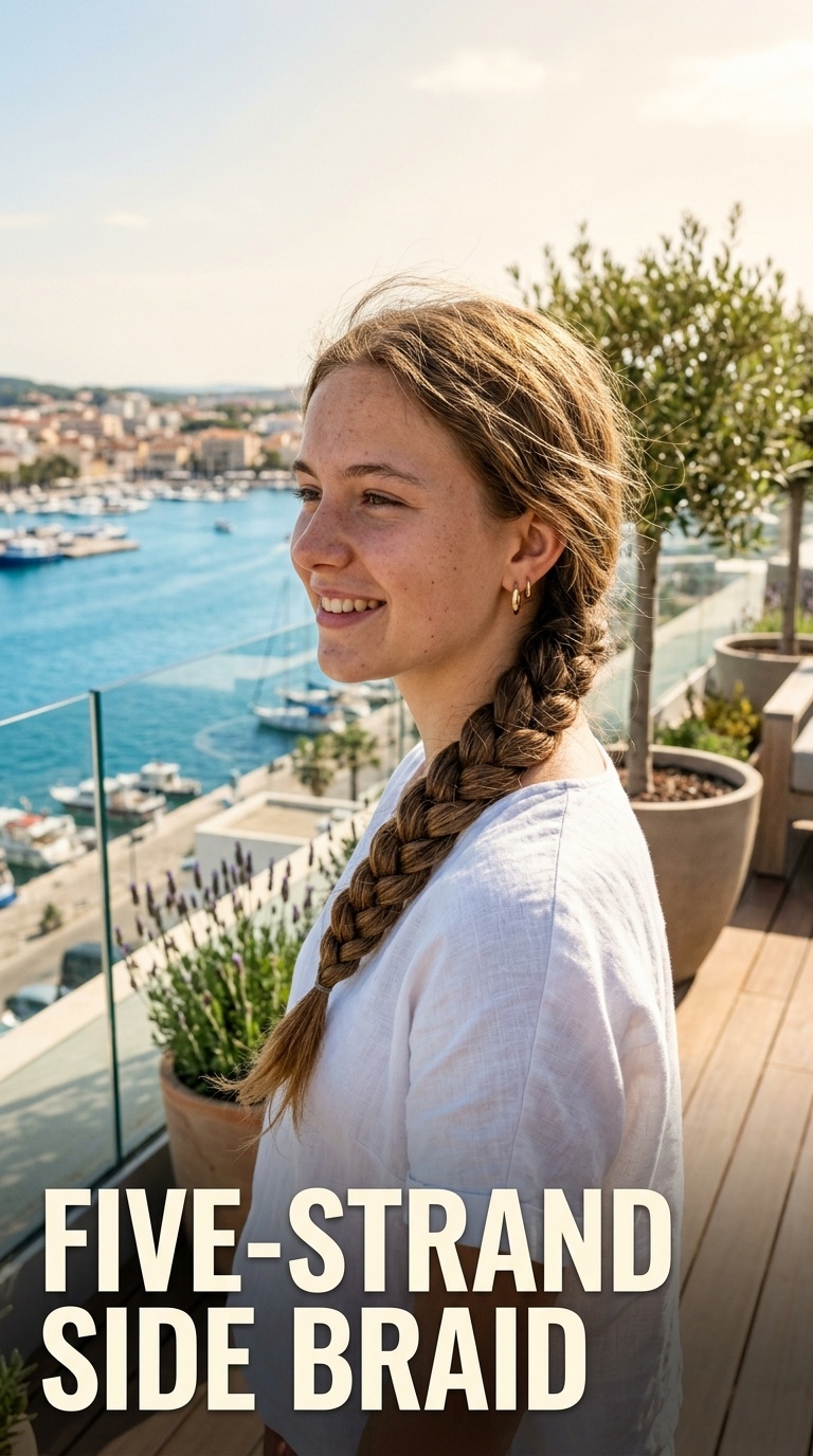 Five-Strand Side Braid