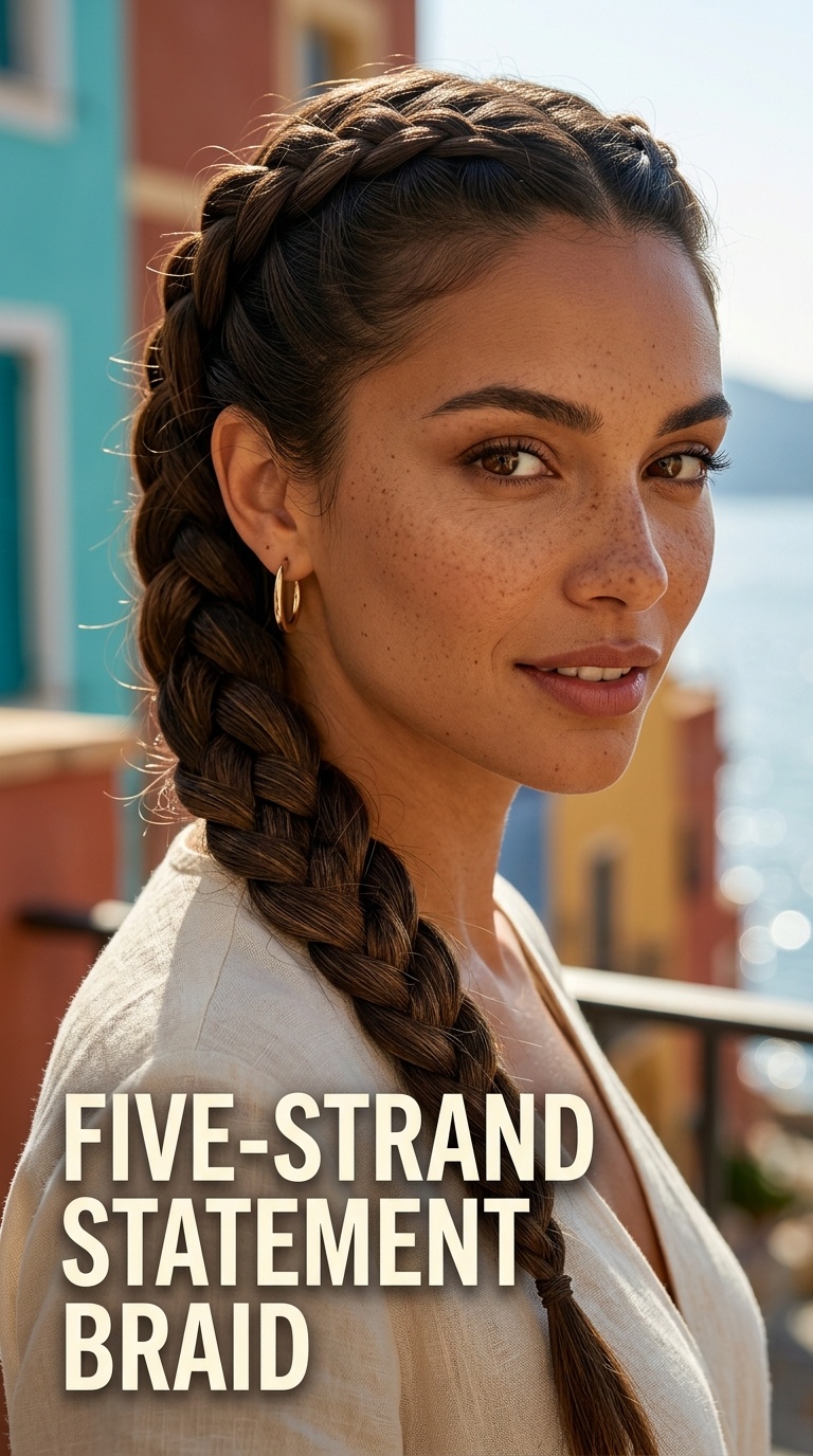 Five-Strand Statement Braid