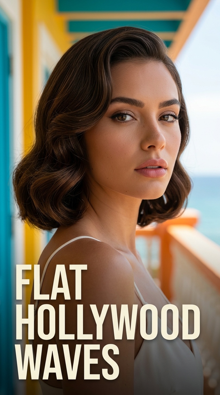 Flat Hollywood Waves