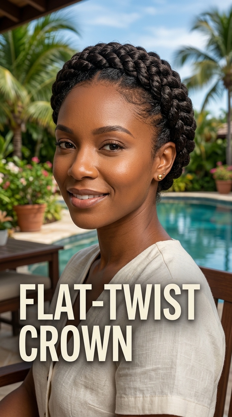 Flat-Twist Crown