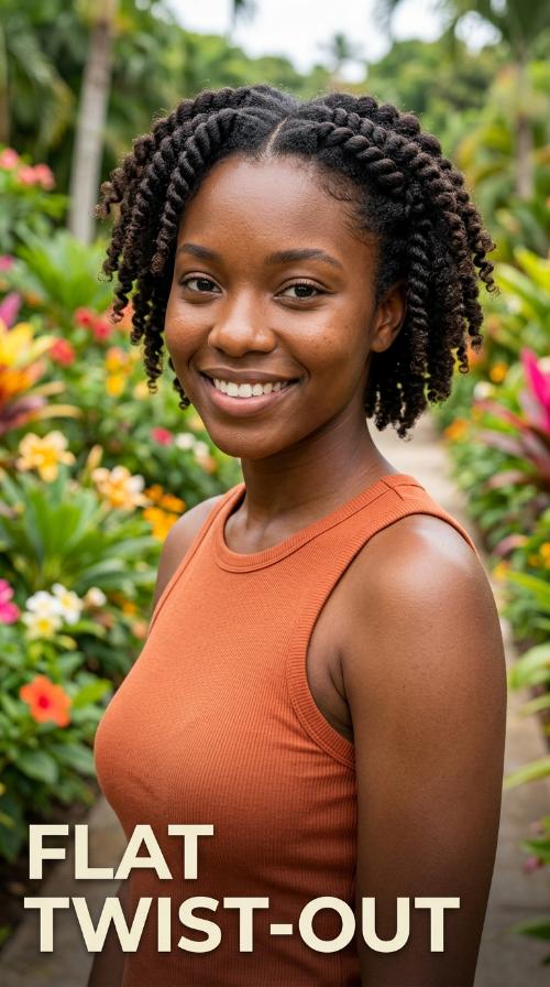 Flat Twist-Out