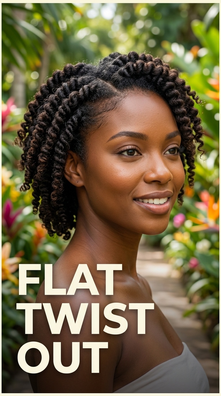 Flat Twist Out
