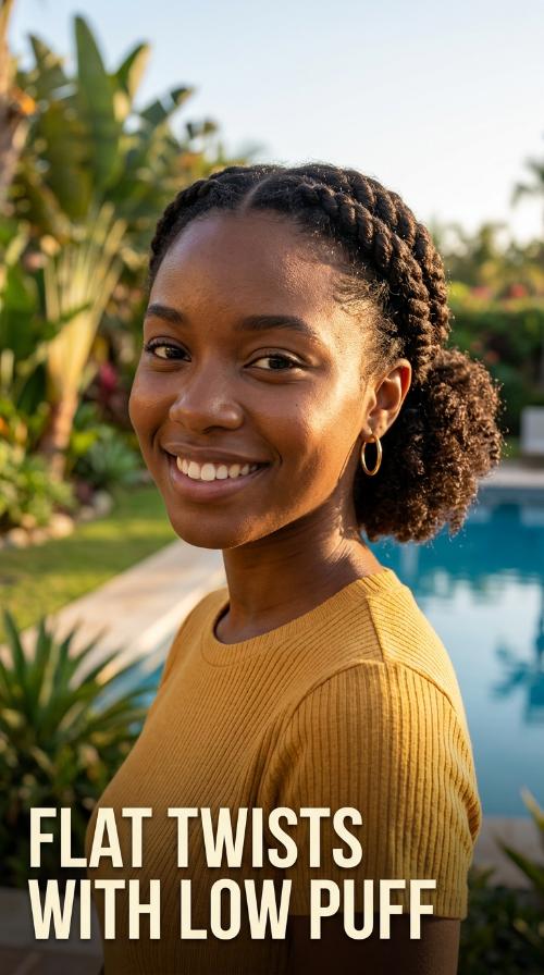 Flat Twists with Low Puff