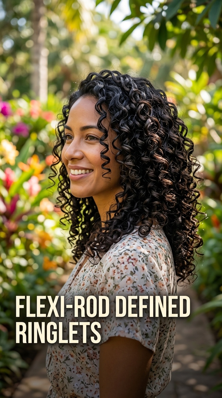 Flexi-Rod Defined Ringlets