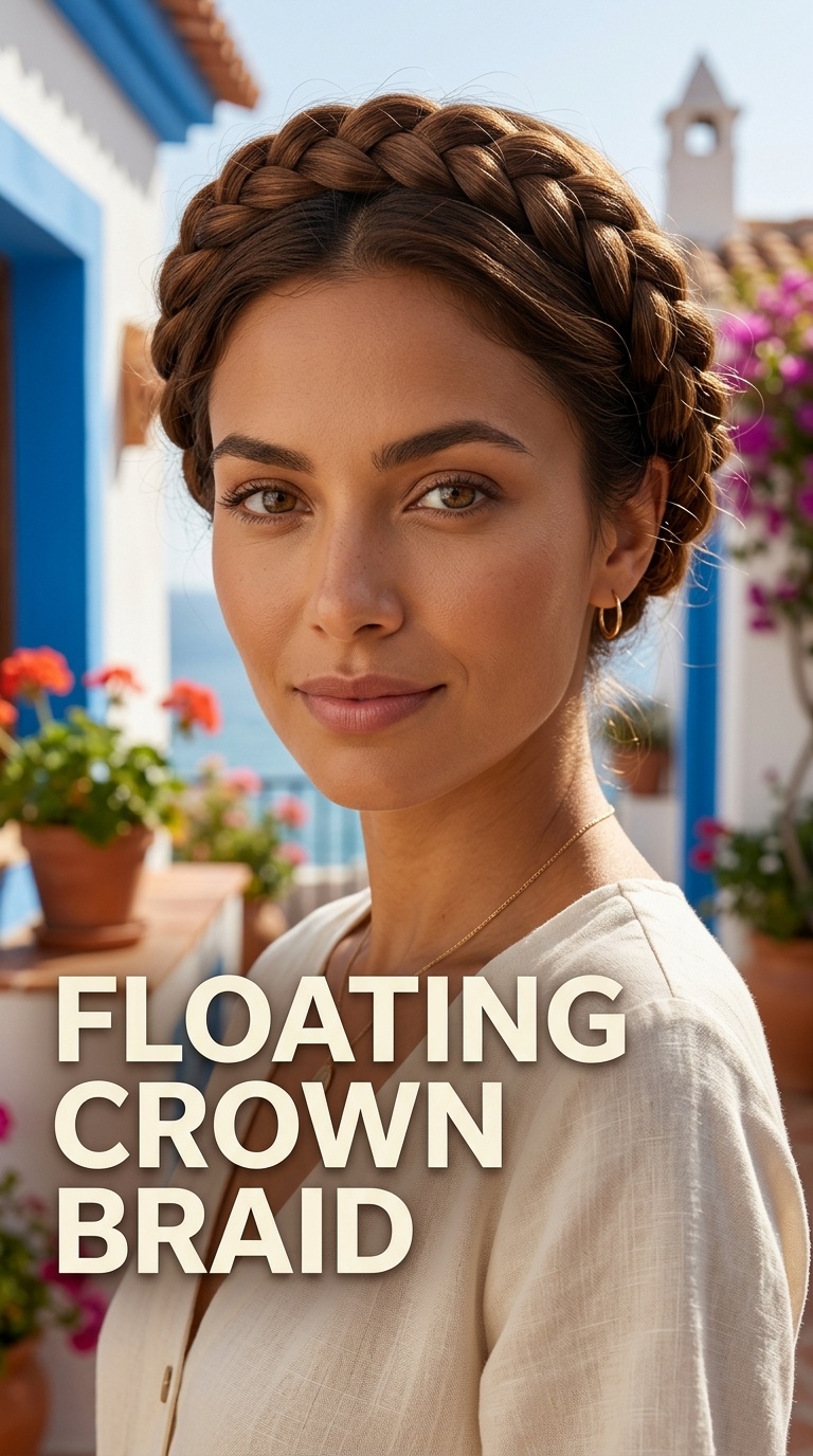 Floating Crown Braid