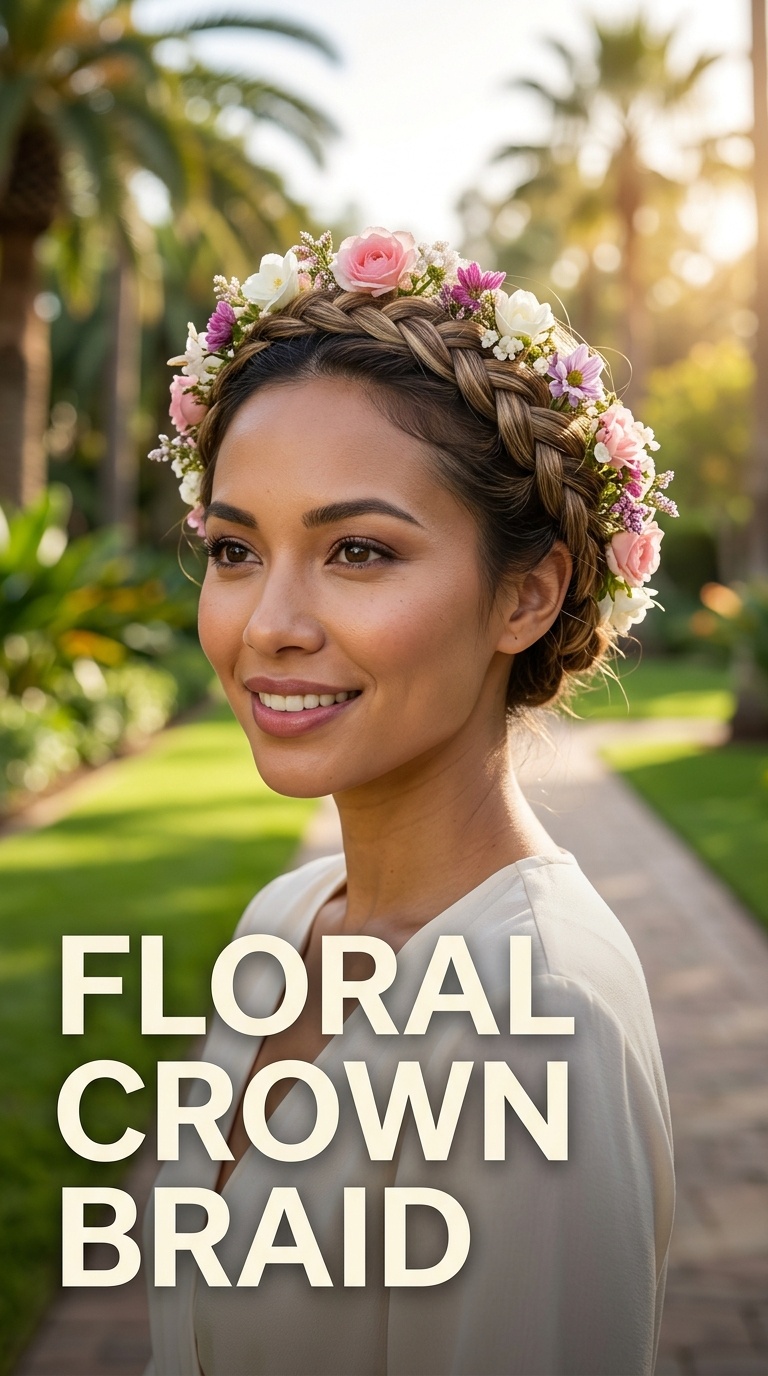 Floral Crown Braid