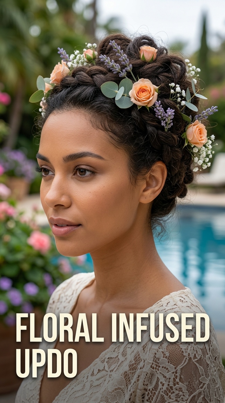 Floral Infused Updo