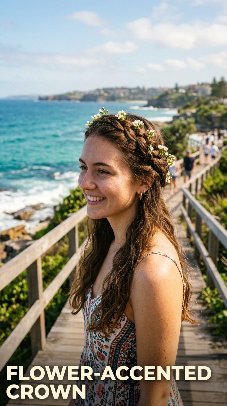 Flower-Accented Crown