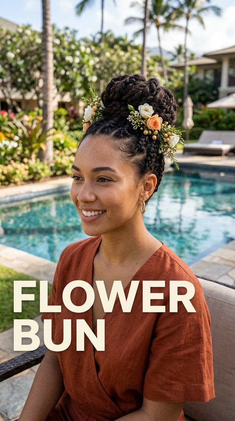 Flower Bun