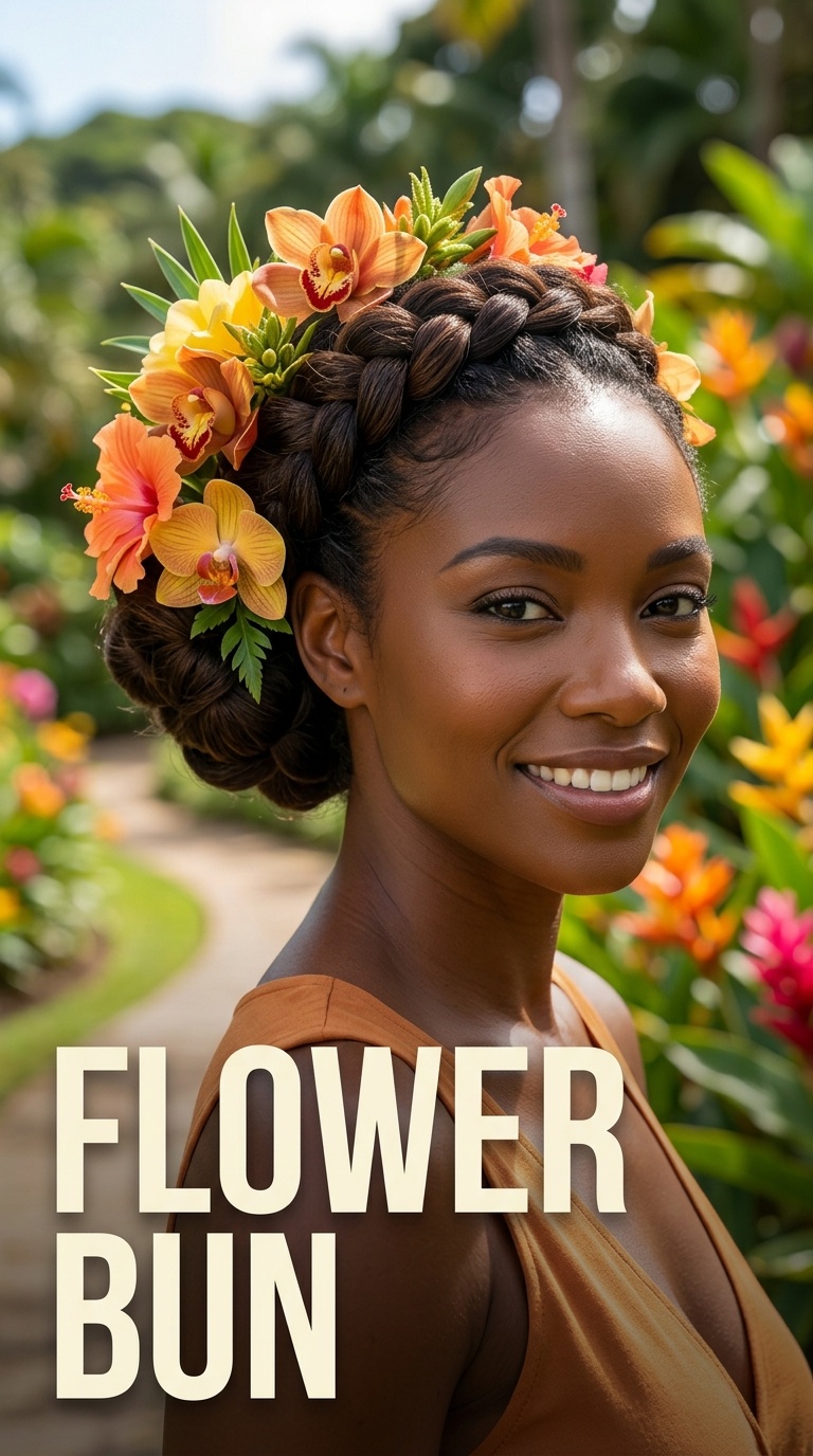 Flower Bun