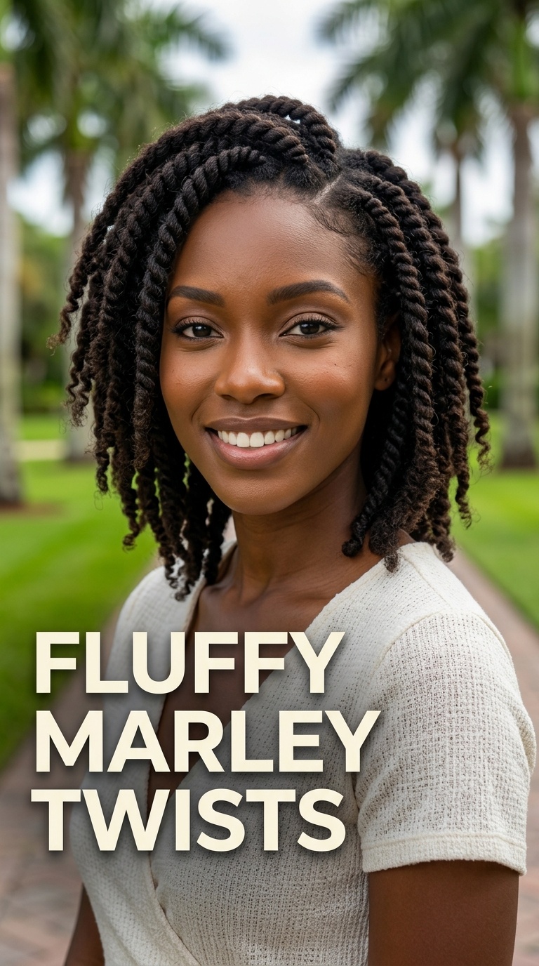 Fluffy Marley Twists
