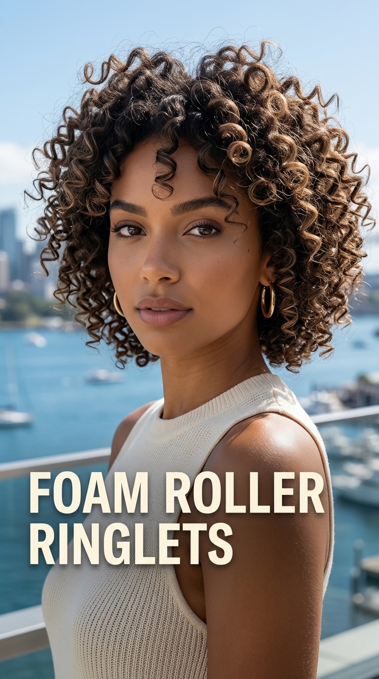 Foam Roller Ringlets