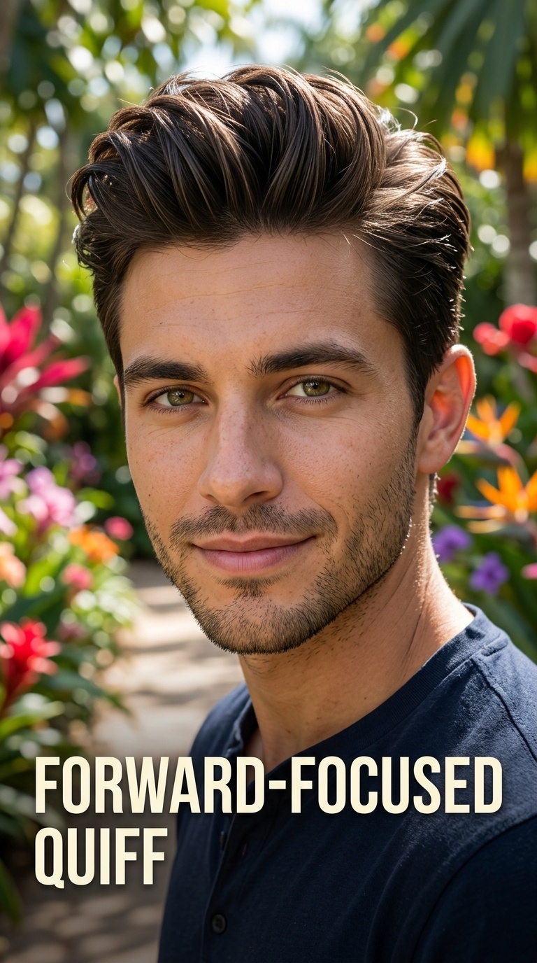 Forward-Focused Quiff