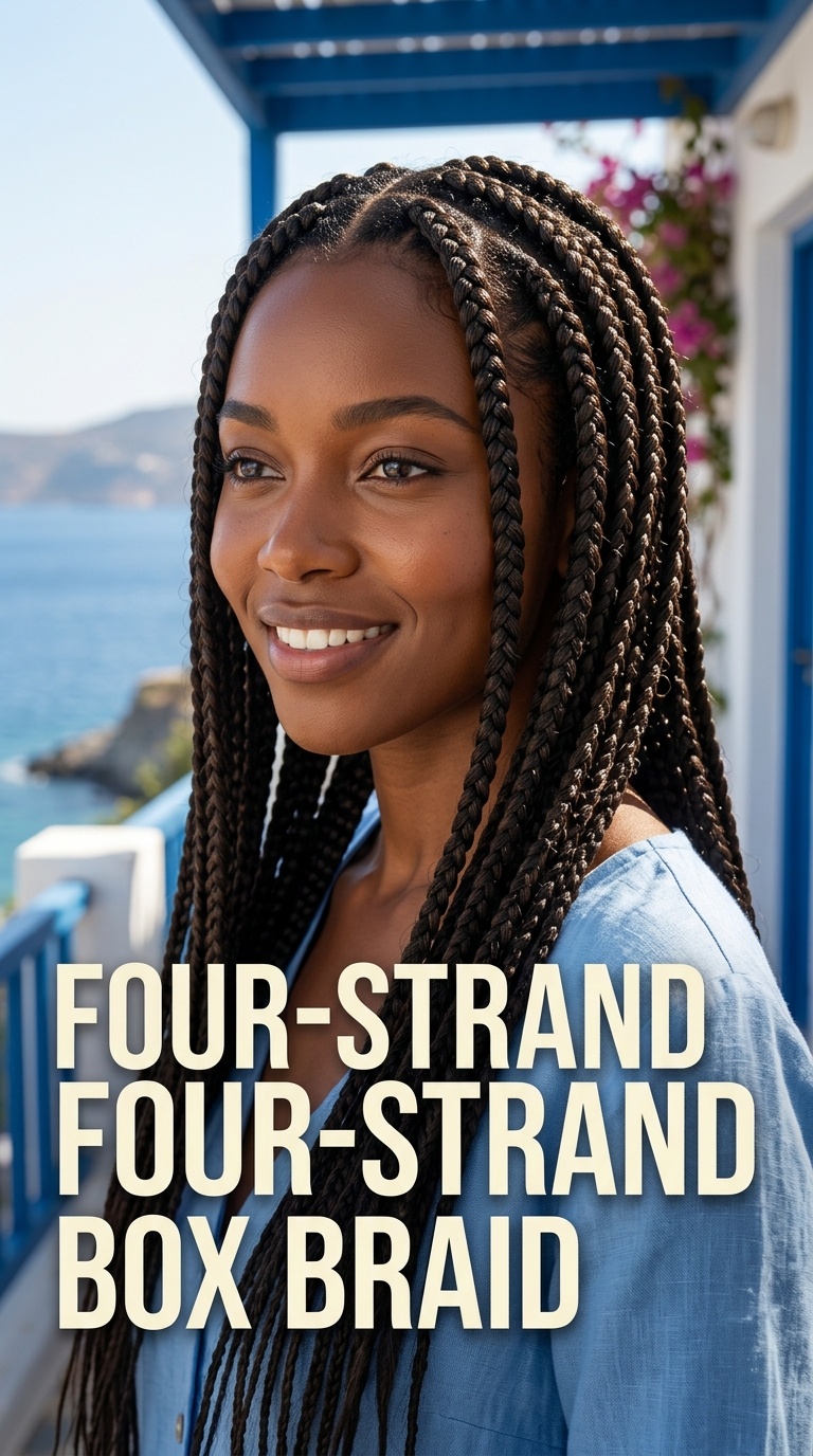 Four-Strand Box Braid