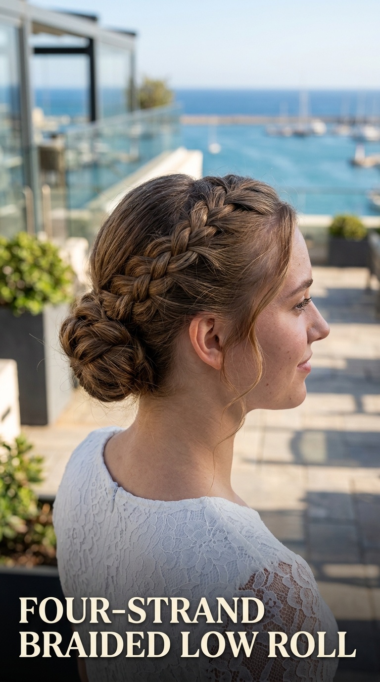 Four-Strand Braided Low Roll