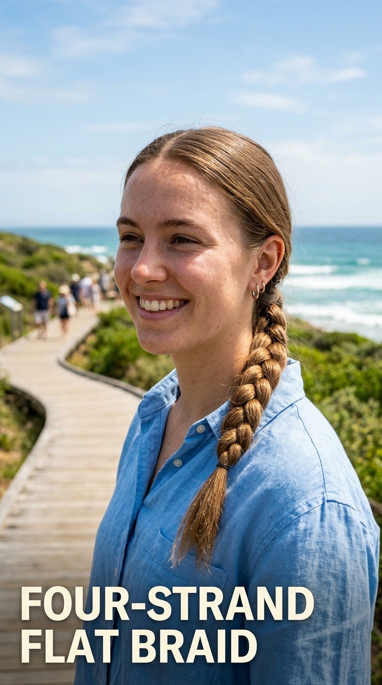 Four-Strand Flat Braid