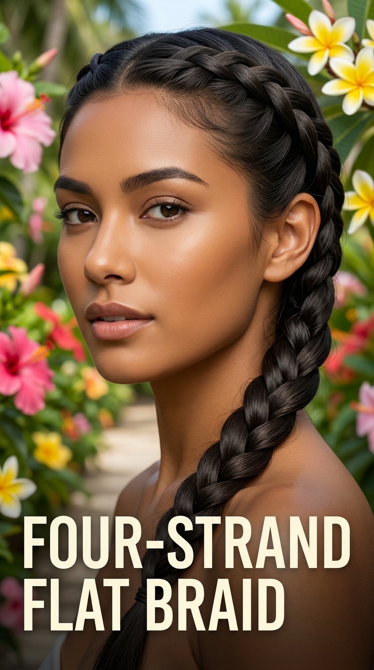 Four-Strand Flat Braid