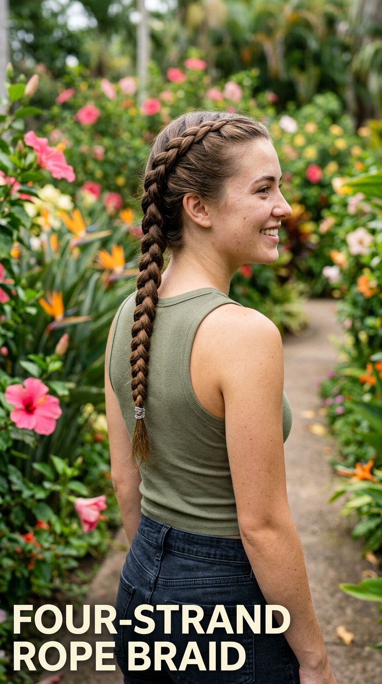 Four-Strand Rope Braid