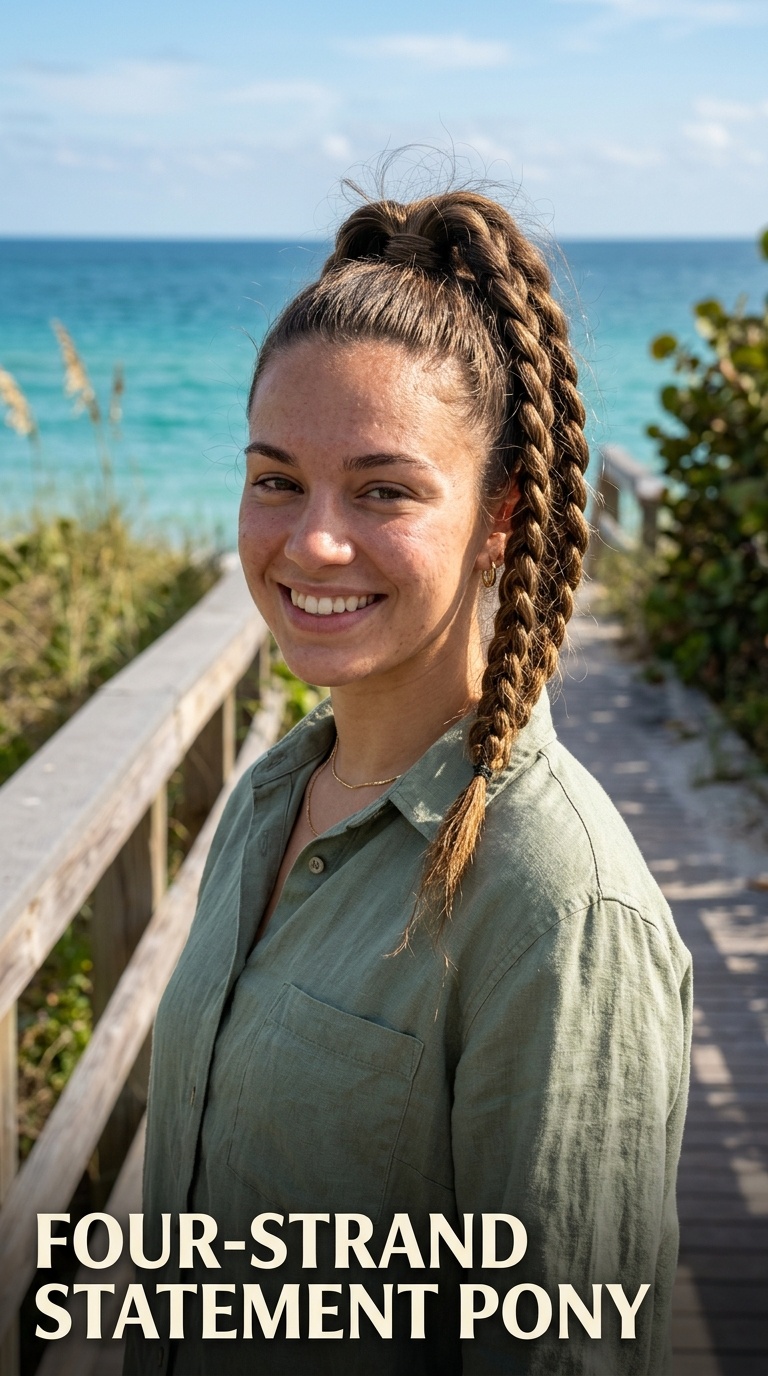 Four-Strand Statement Pony