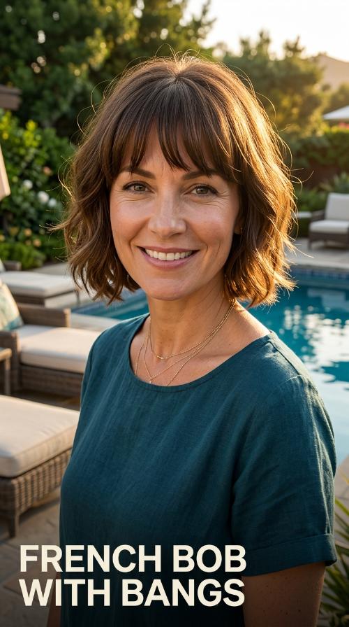 French Bob with Bangs