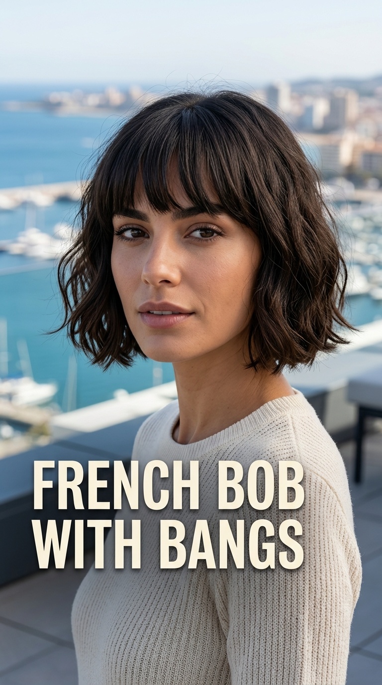 French Bob with Bangs
