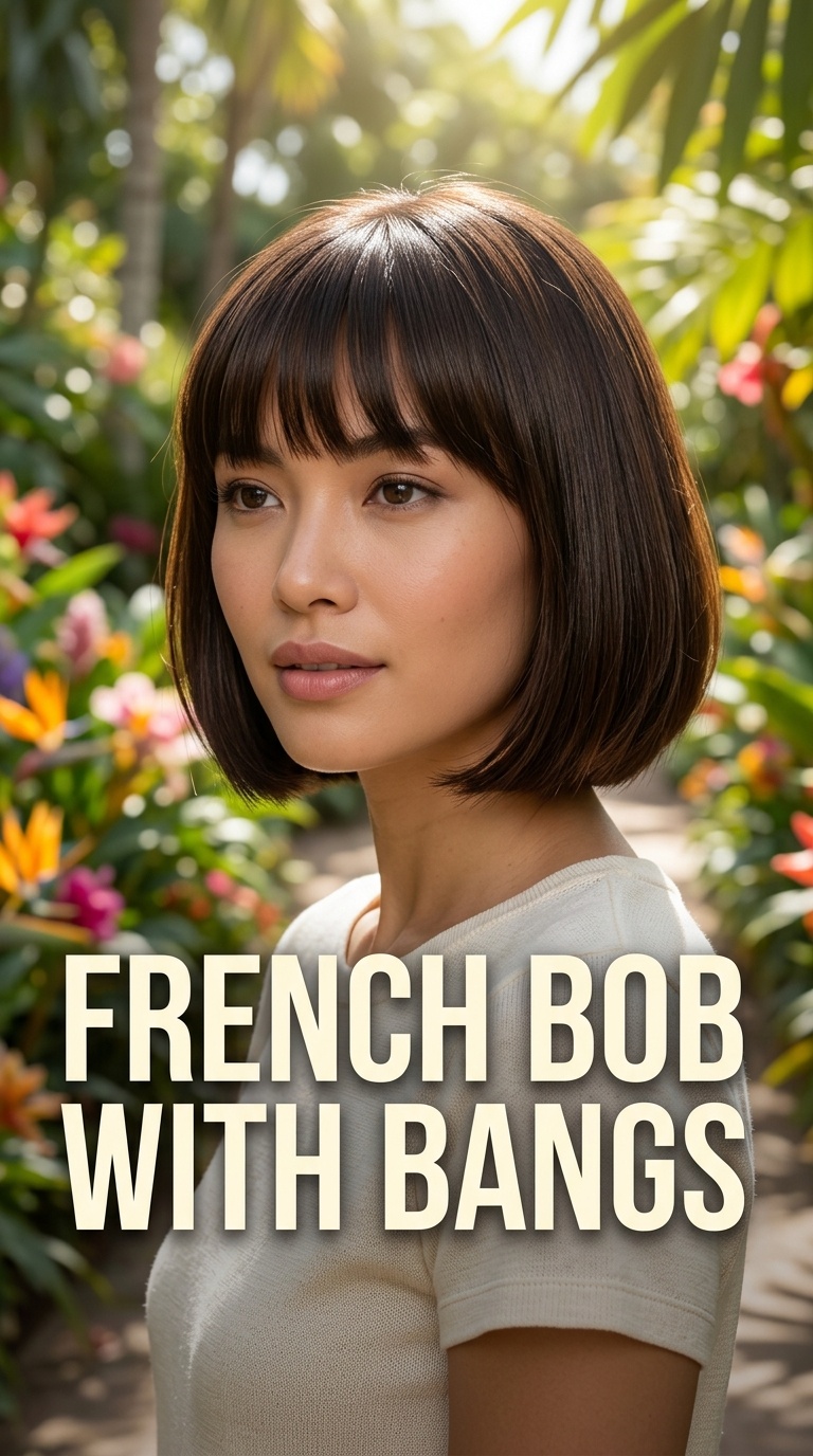 French Bob with Bangs
