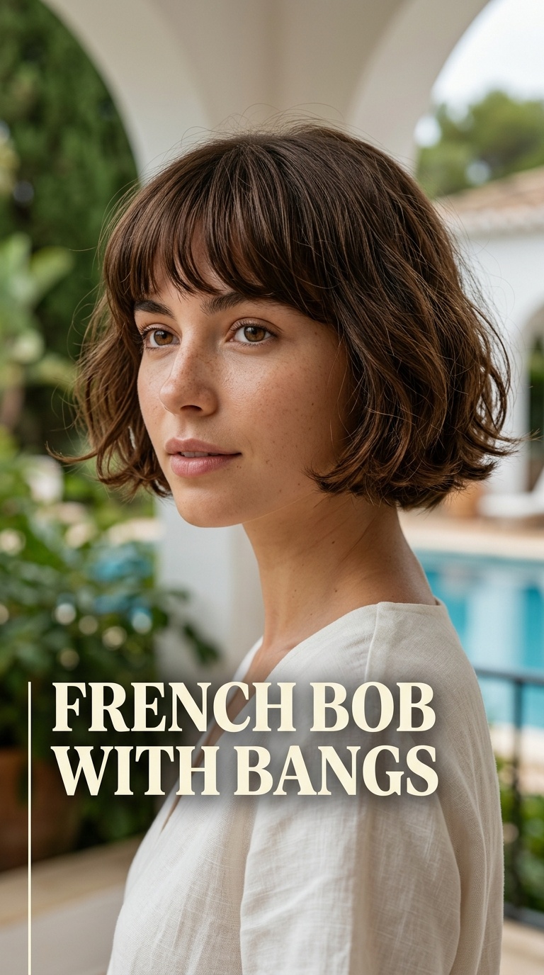 French Bob with Bangs