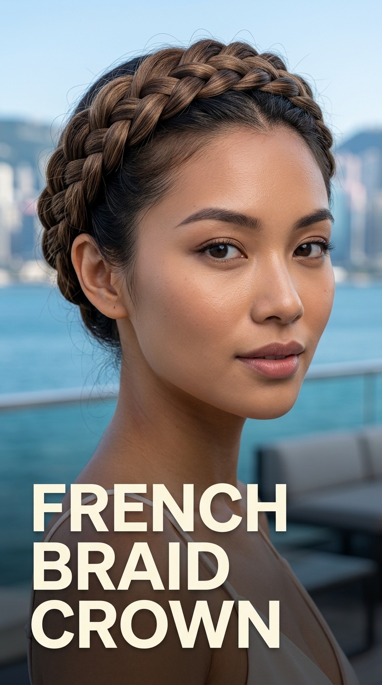 French Braid Crown