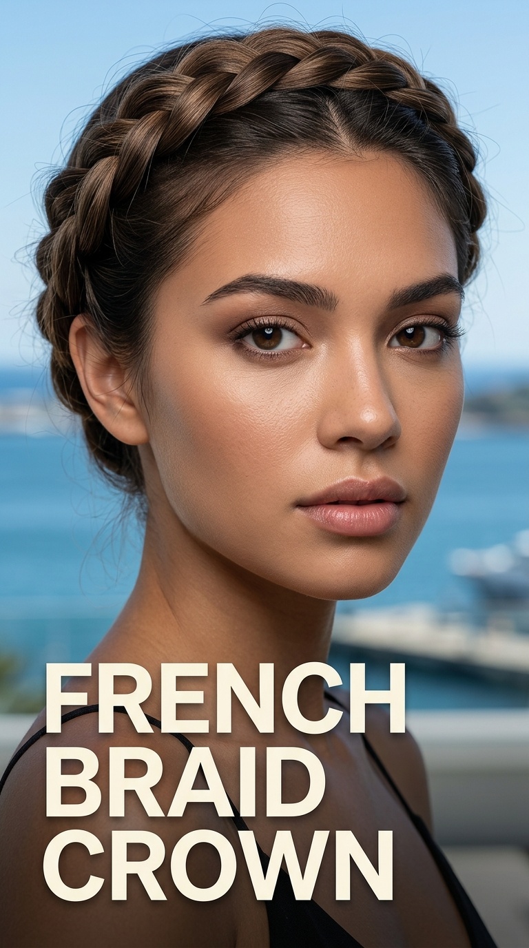 French Braid Crown