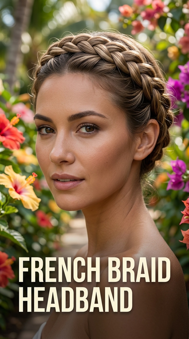French Braid Headband