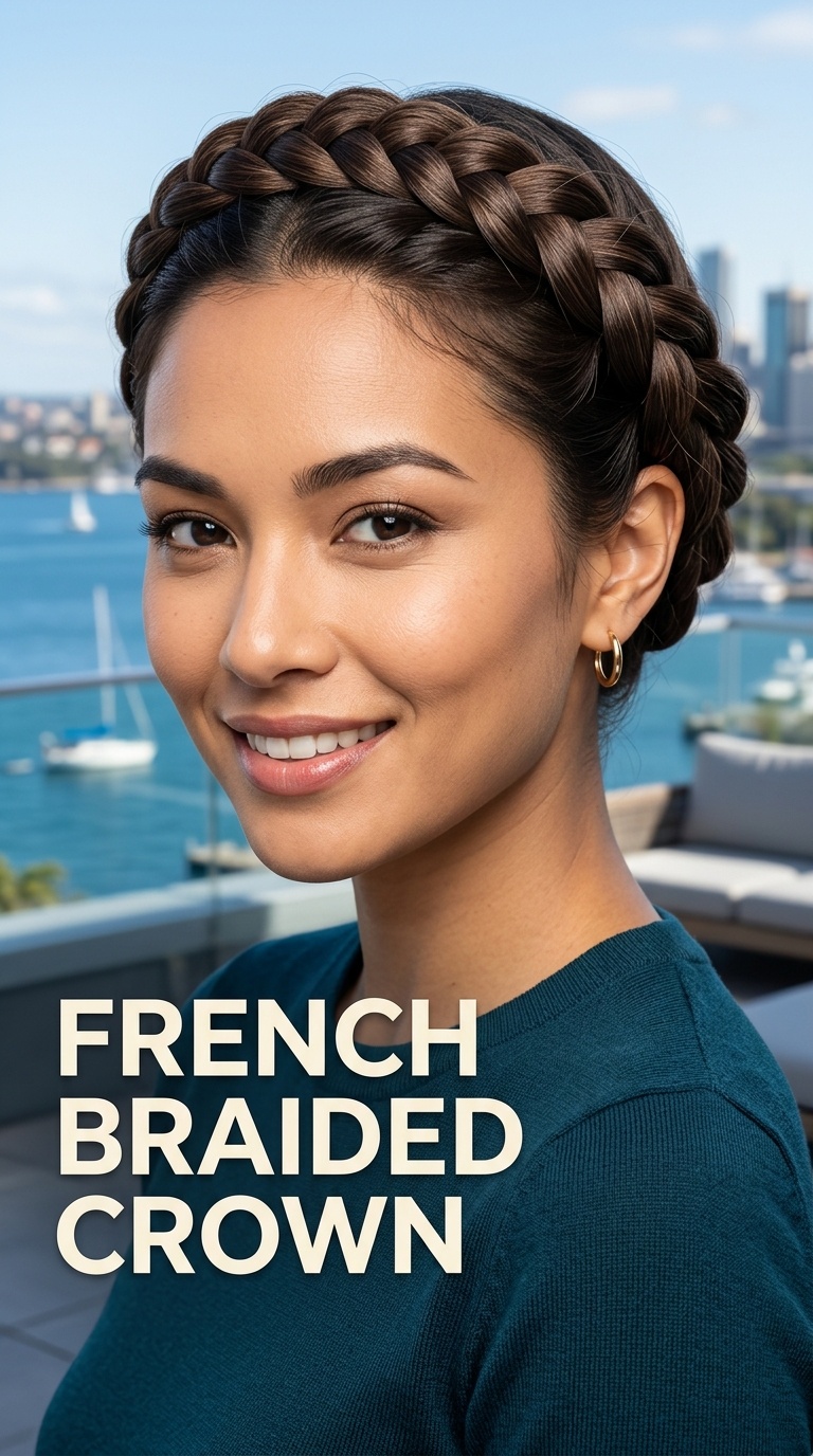 French Braided Crown