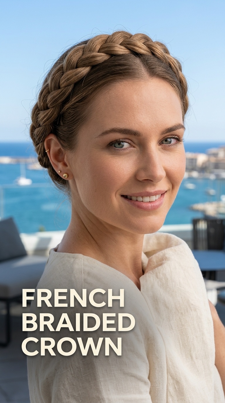 French Braided Crown