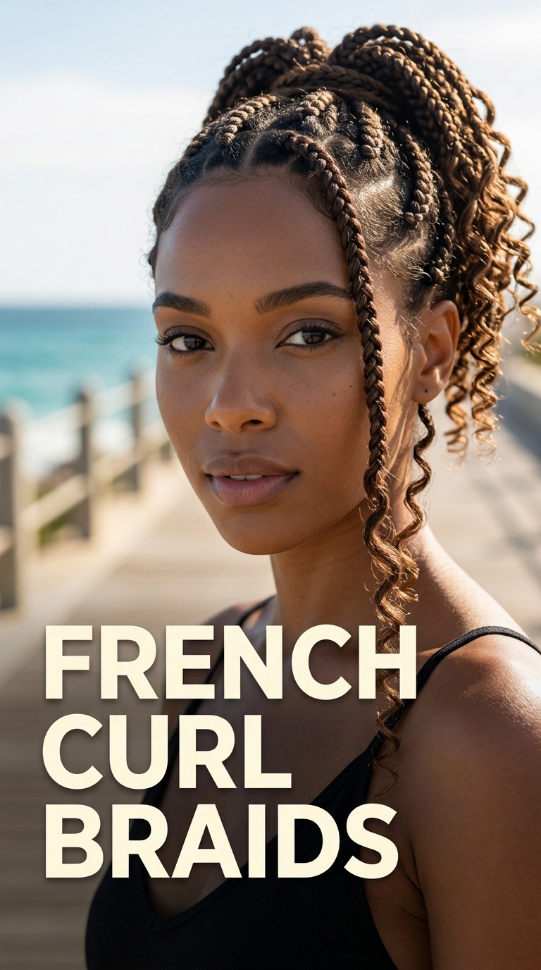 French Curl Braids