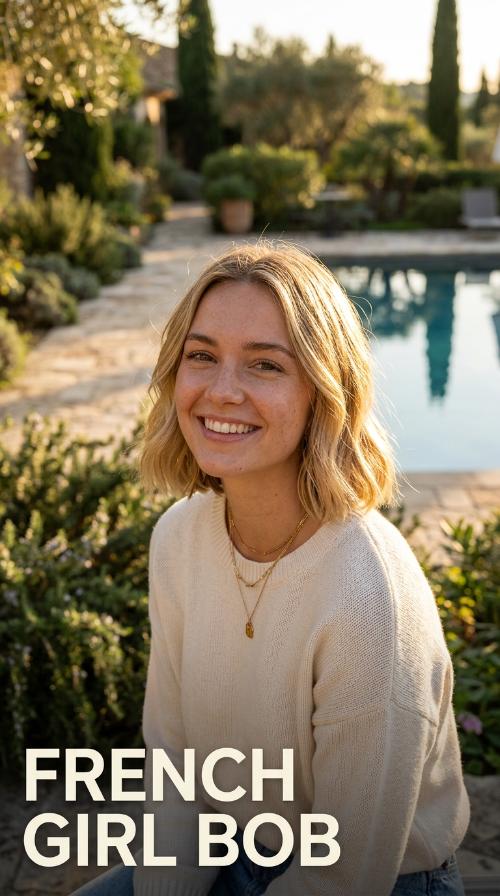 French Girl Bob