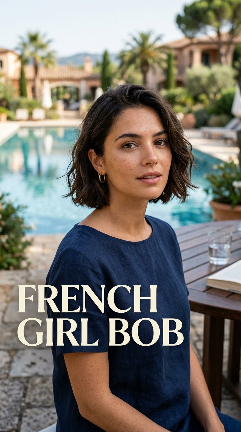 French Girl Bob