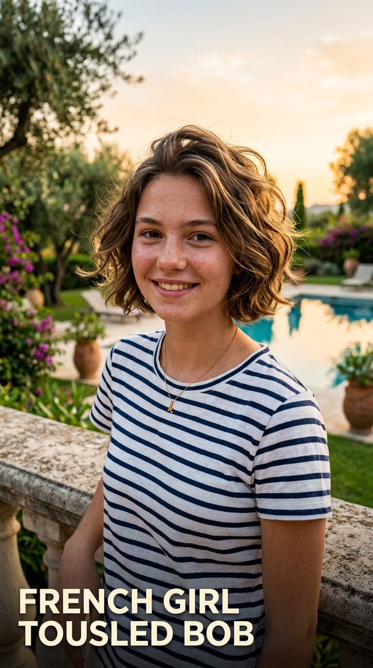 French Girl Tousled Bob