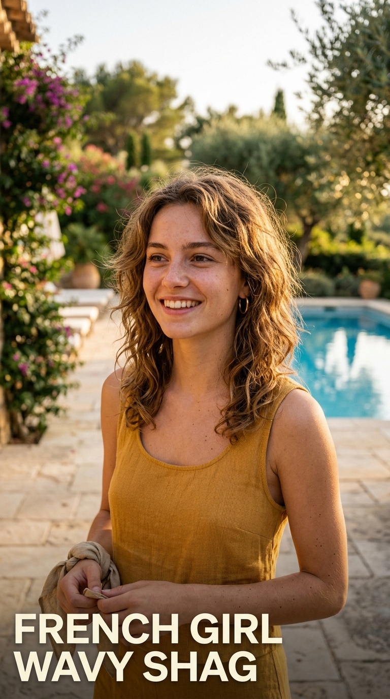 French Girl Wavy Shag