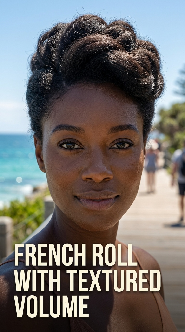 French Roll with Textured Volume