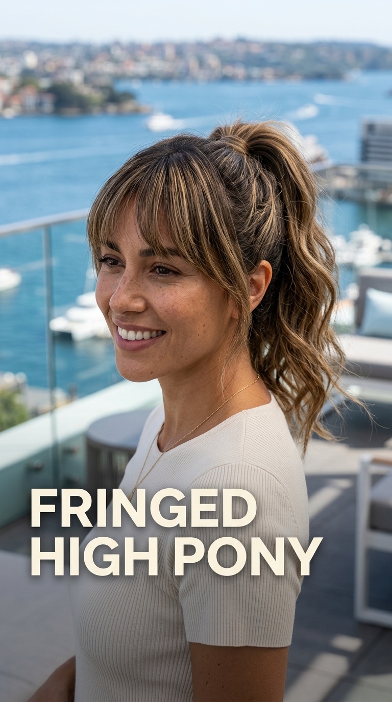 Fringed High Pony