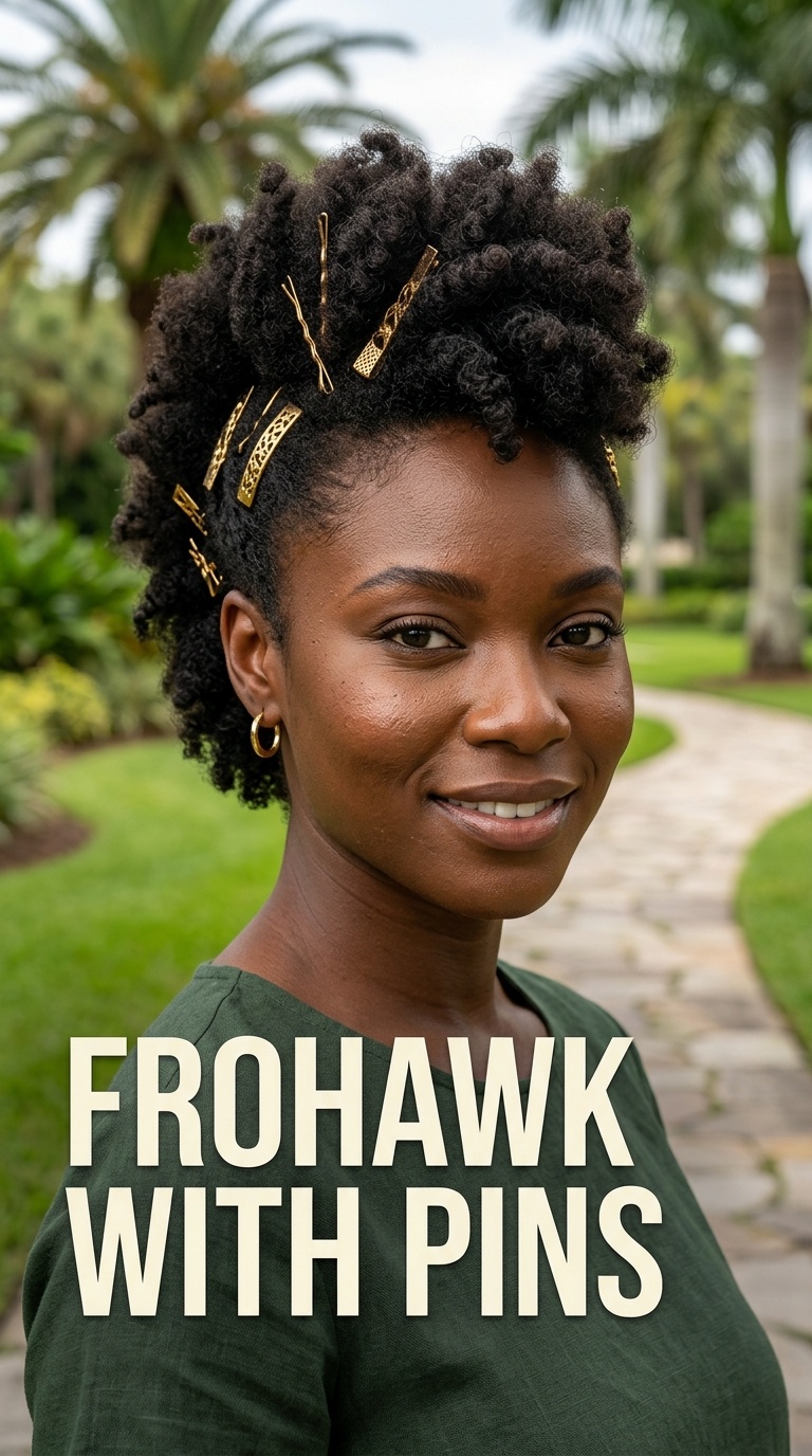 Frohawk with Pins