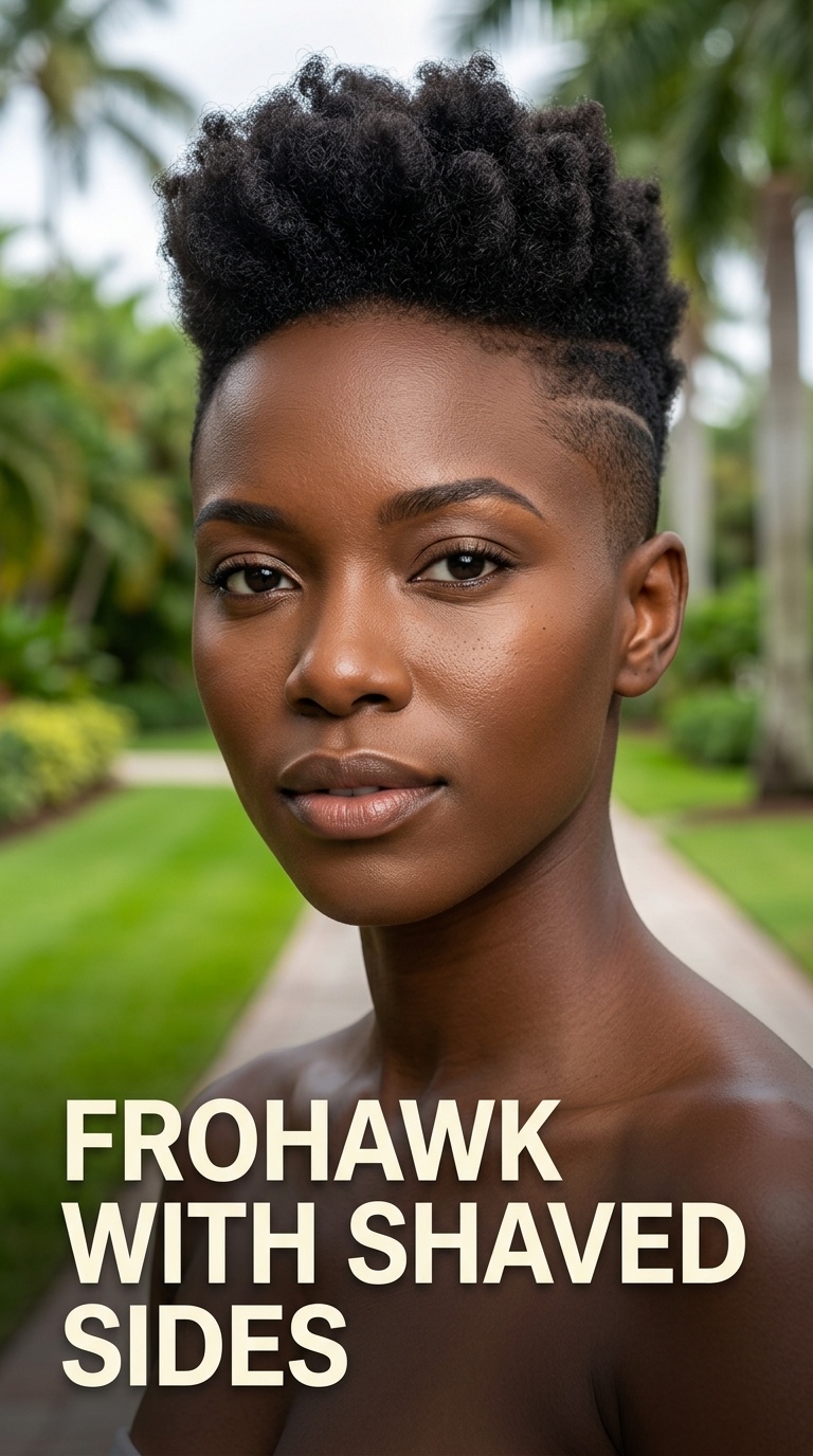 Frohawk with Shaved Sides