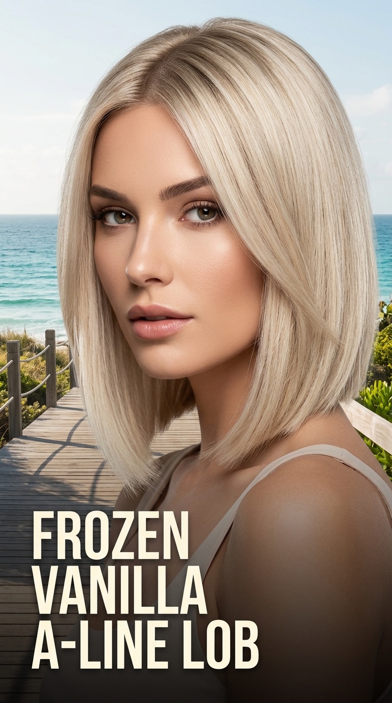Frozen Vanilla A-Line Lob