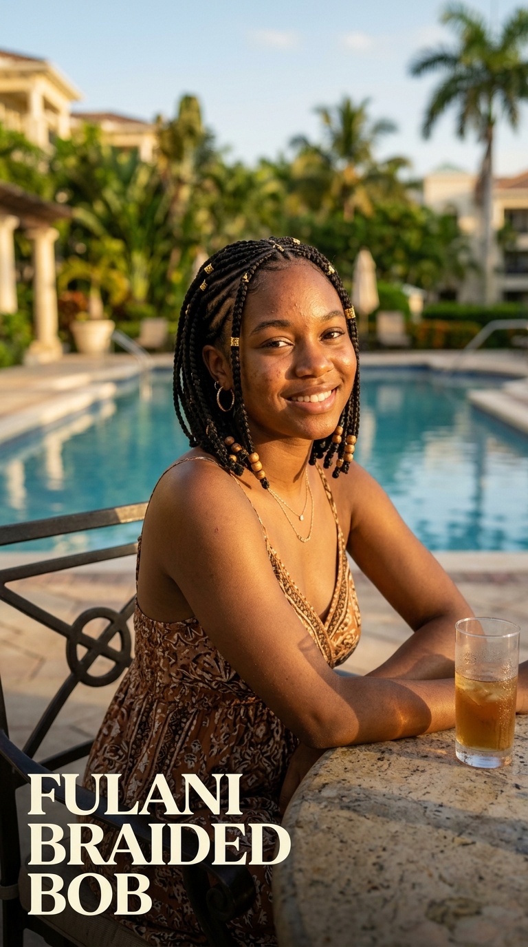Fulani Braided Bob