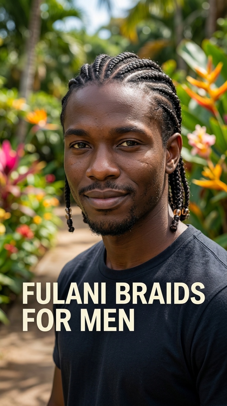 Fulani Braids for Men