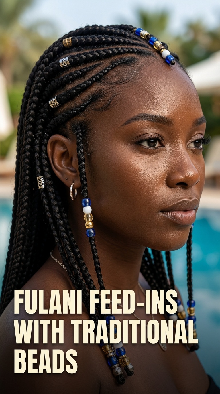 Fulani Feed-ins with Traditional Beads
