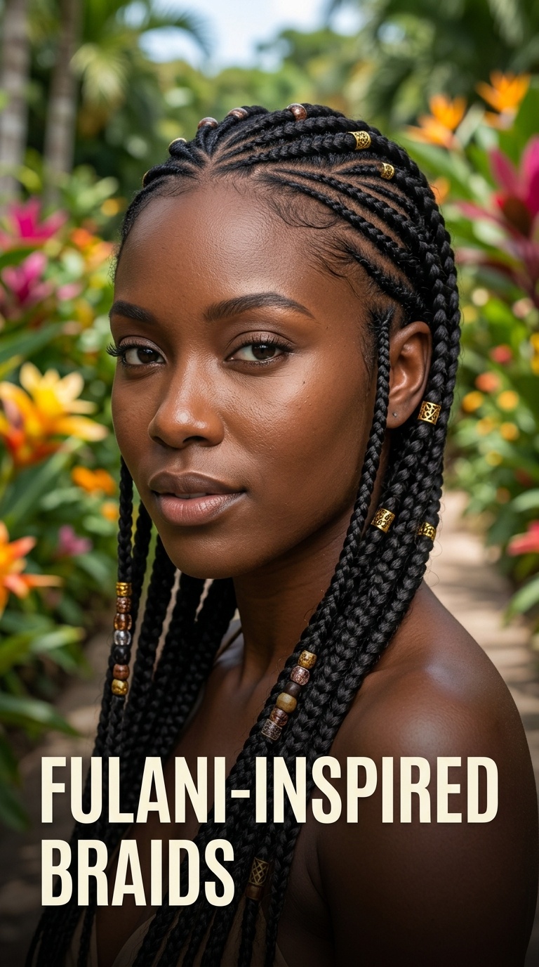 Fulani-Inspired Braids