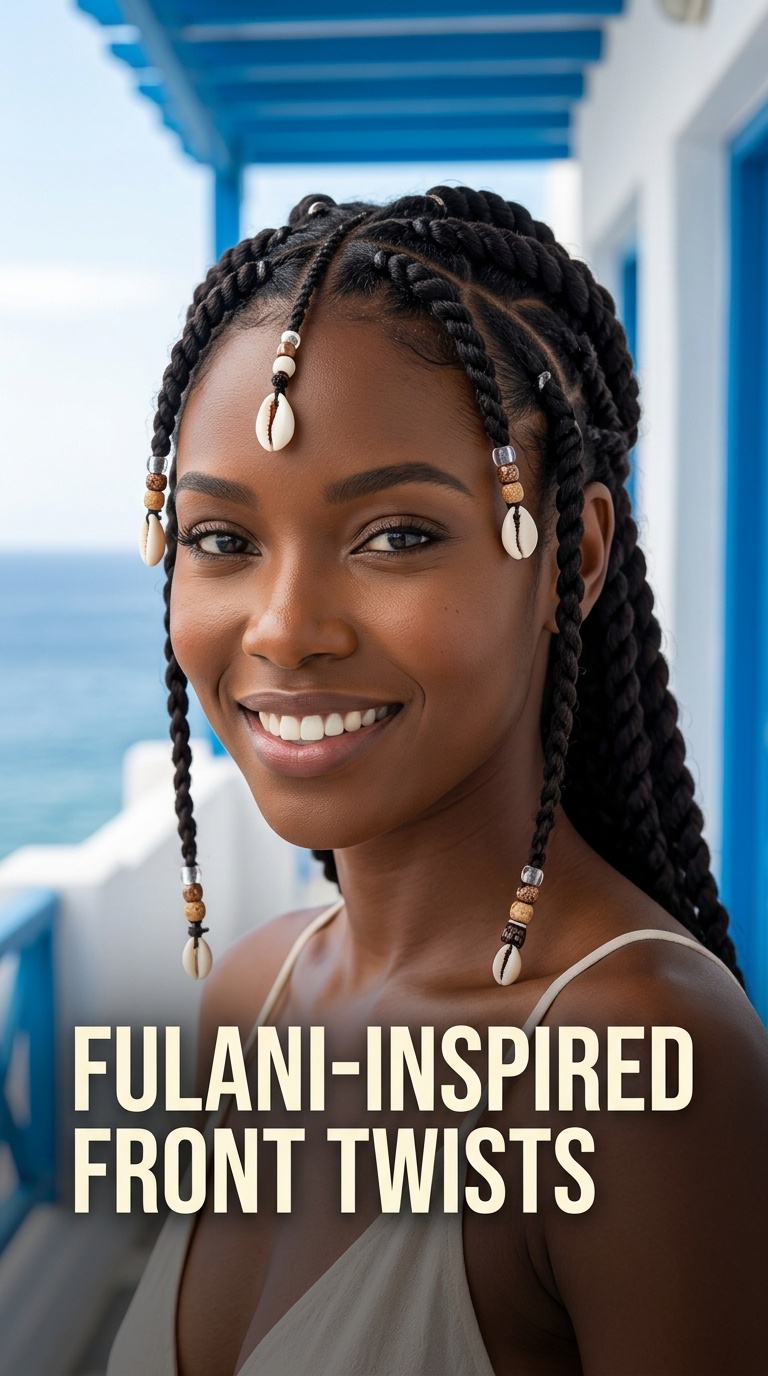 Fulani-Inspired Front Twists